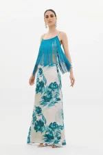 Clothes ANNA SAMOUKA PAULINA FRINGE TOP