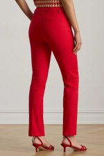 New Collection LAUREN RALPH LAUREN DOUBLE – FACED STRETCH COTTON TROUSER