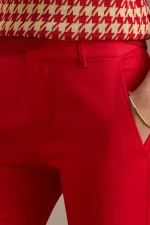 New Collection LAUREN RALPH LAUREN DOUBLE – FACED STRETCH COTTON TROUSER