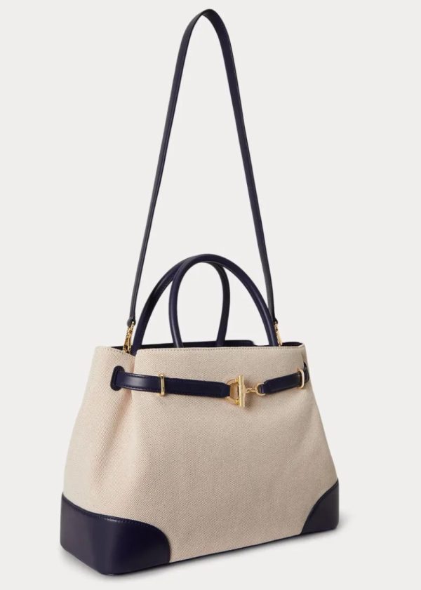 New Collection LAUREN RALPH LAUREN BLKE LG SCHL-SATCHEL – LARGE