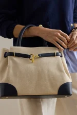 New Collection LAUREN RALPH LAUREN BLKE LG SCHL-SATCHEL – LARGE