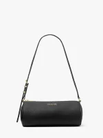 New Collection MICHAEL KORS IZZY SMALL PEBBLED LEATHER BARREL POCHETTE