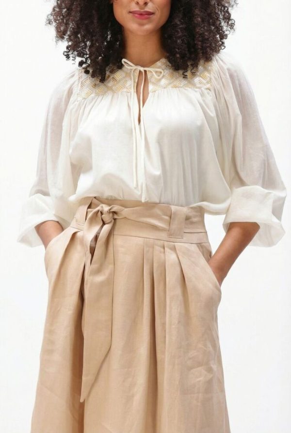 Clothes GREEK ARCHAIC KORI BLOUSE FLAKES