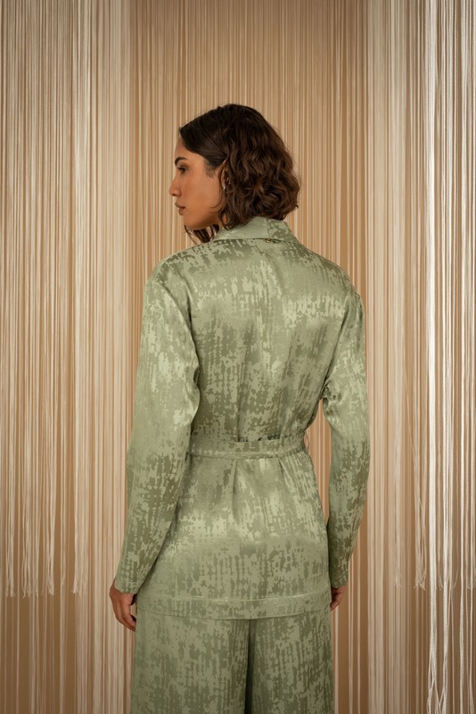 Clothes PHILIA LOFT SET WITH  SOFT JACKET  MATCHING EMBROIDERY  AND TROUSERS