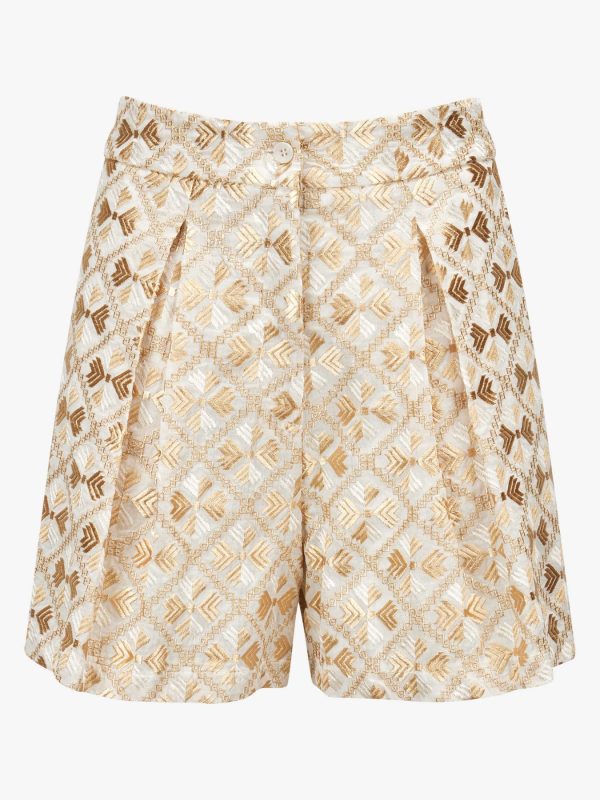 Clothes GREEK ARCHAIC KORI FLAKES PLEATS SHORTS