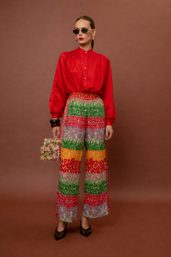 Clothes WE ARE MAO-COLLAR  LOOSE SHIRT