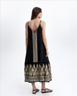 Clothing GREEK ARCHAIC KORI  DRESS LONG PHOENIX STRAPS