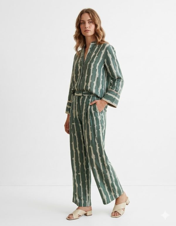 New Collection MY T RELAXED FIT PRINTED TWO PIECE ENSEMBLE