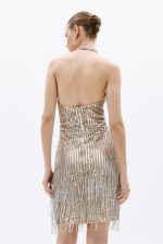 Clothing ALLURE EVENING DRESS WITH SEQUINS