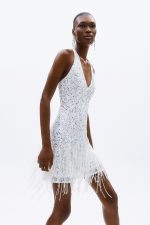 Clothing ALLURE GLOW EVENING DRESS WITH SEQUINS