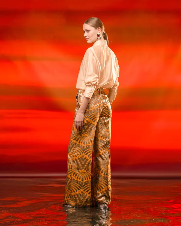 Clothes C.MANOLO  CHIFFON SHIRT