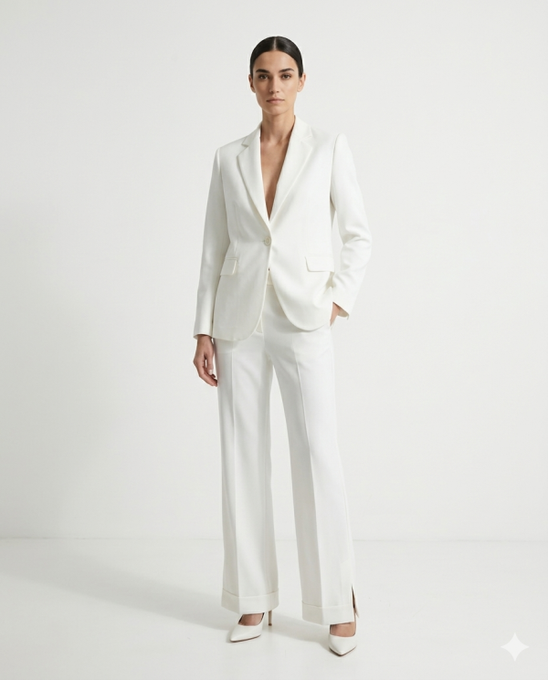 New Collection MY T ELEGANT CARAMEL TAILORED SUIT