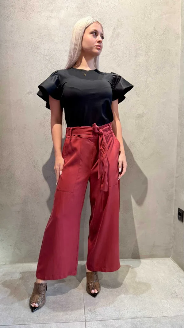 Clothes INNOCENT CROP PANTS WITH BELT