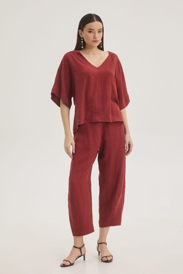 Clothing INNOCENT BLOUSE WITH V-NECKLINE