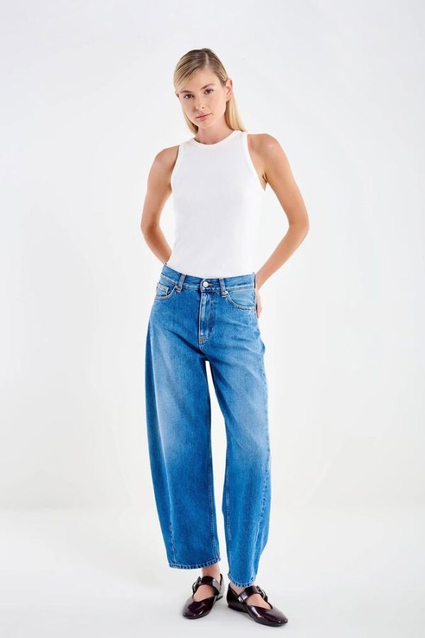 Clothes VICOLO CHIARA BARREL JEANS