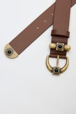 Belts LEATHER TWIST SHADOW  BELT
