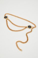 Belts LEATHER TWIST LORY CHAIN BELT