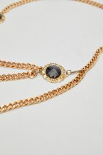 Belts LEATHER TWIST LORY CHAIN BELT