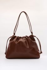 Bags LEATHER TWIST ELVET LARGE LEATHER BAG