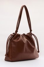 Bags LEATHER TWIST ELVET LARGE LEATHER BAG