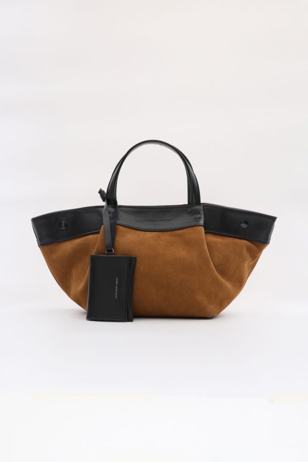Bags LEATHER TWIST HORIZON MINI SUEDE  BAG