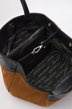 Bags LEATHER TWIST HORIZON MINI SUEDE  BAG