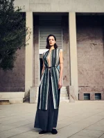 Clothes MILLA  VEST LONG STRIPED