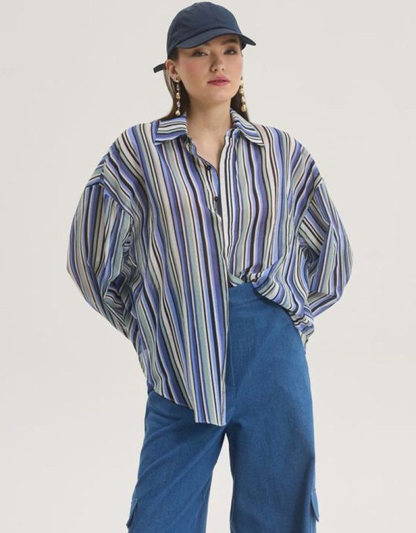 Clothing INNOCENT STRIPED OVERSIZED SHIRT