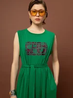 Clothes WE ARE SLEEVELESS COTTON DRESS