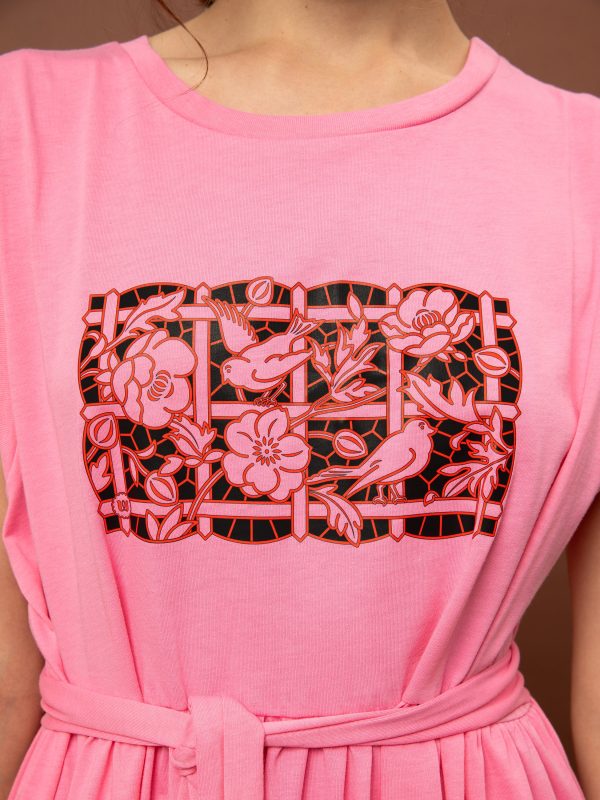 Clothes WE ARE SLEEVELESS COTTON DRESS