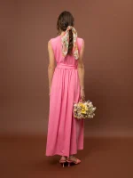Clothes WE ARE SLEEVELESS COTTON DRESS