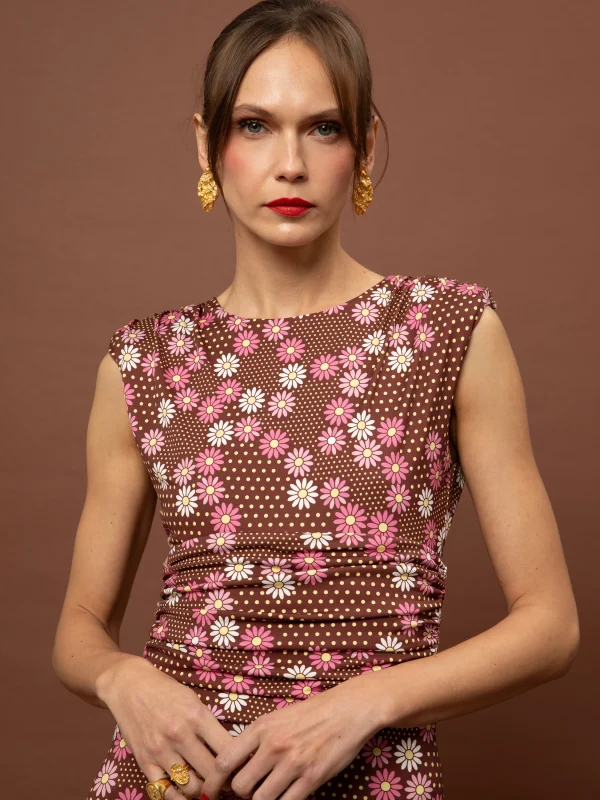 Clothes WE ARE RUCHED JERSEY MAXI DRESS