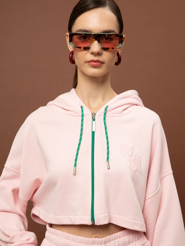 Clothes WE ARE FUTTER CROPPED HOODIE