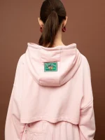 Clothing WE ARE FUTTER CROPPED ZIPPED HOODIE AND FLARED FUTTER SHORTS