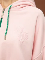 Clothing WE ARE FUTTER CROPPED ZIPPED HOODIE AND FLARED FUTTER SHORTS