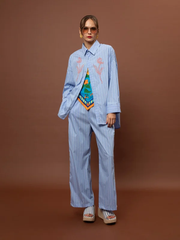 Clothes WE ARE OVERSIZED STRIPED SHIRT