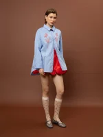 Clothes WE ARE OVERSIZED STRIPED SHIRT