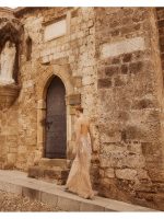 Clothing ALLURE EVENING MAXI DRESS WITH DECORATIVE DETAILS