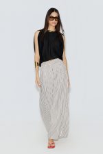 Clothes AVANT GARDE STRIPPED WIDE LEG TROUSER