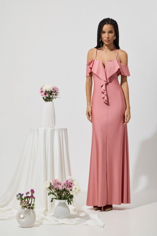 Clothes BE YOU ELASTIC LONG DRESS