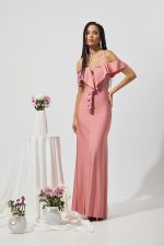 Clothes BE YOU ELASTIC LONG DRESS