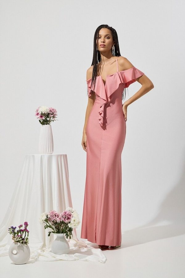 Clothes BE YOU ELASTIC LONG DRESS