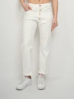 Clothes VICOLO ZOE JEANS WITH JEWEL BUTTON