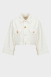 Clothes VICOLO CROPPED JACKET WITH JEWEL BUTTONS