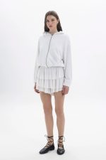 Clothes BLACK & BLACK HOODED JACKET