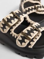 New Collection MOU SANDALS EVA ONE PIECE SLIDE TWO BUCKLE