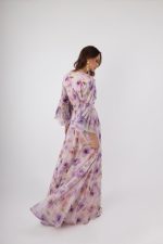 Clothes OPEN FASHION WOMEN’S FLORAL MAXI WRAP DRESS