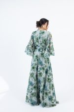 Clothes OPEN FASHION WOMEN’S FLORAL MAXI WRAP DRESS