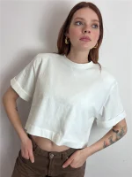 Clothes VICOLO T-SHIRT CROP