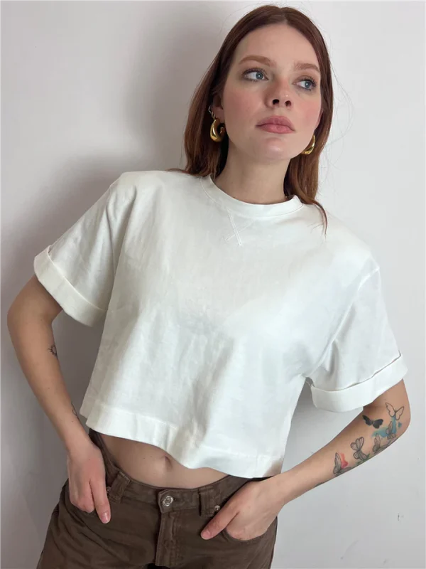 Clothes VICOLO T-SHIRT CROP